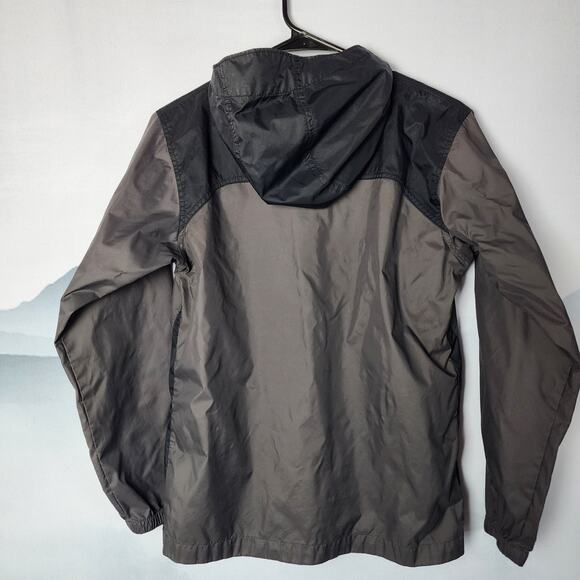 Columbia Kids Black / Gray Full Zip Windbreaker | Kids L (14/16) - Picture 8 of 11